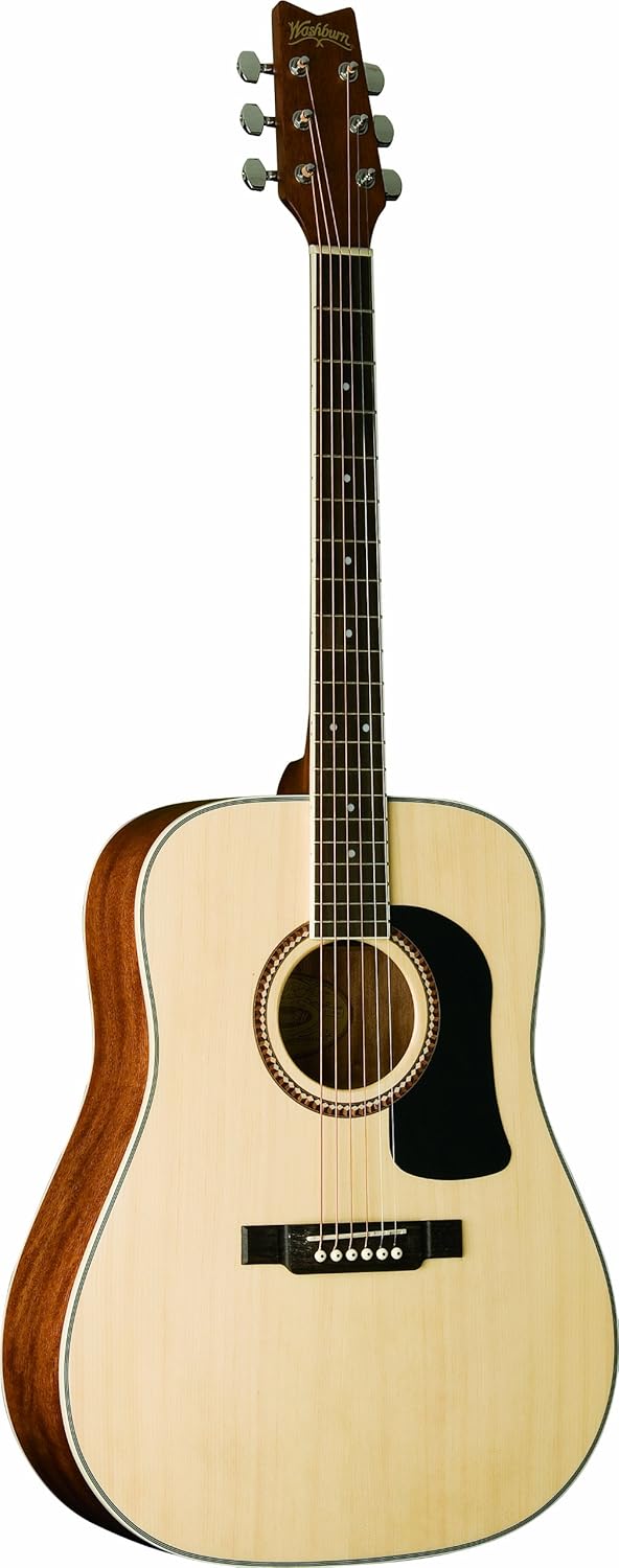 Washburn D10S N Acoustic Guitar Natural Amazon.co.uk Musical