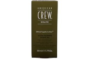 AMERICAN CREW Ultra Gliding Shave Oil, 1.7 Ounce