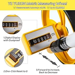 YS YUSON 6 Inch Metric Measuring Wheel in