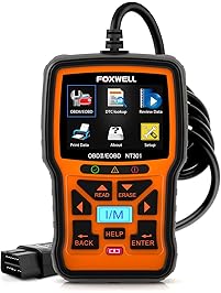 FOXWELL NT301 Obd2 Scanner Professional Enhanced OBDII Diagnostic Code Reader