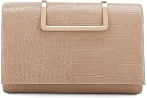 CHARMING TAILOR Small Crocodile Print Clutch Bag PU Alligator Handbag Women’s Clutch Purse