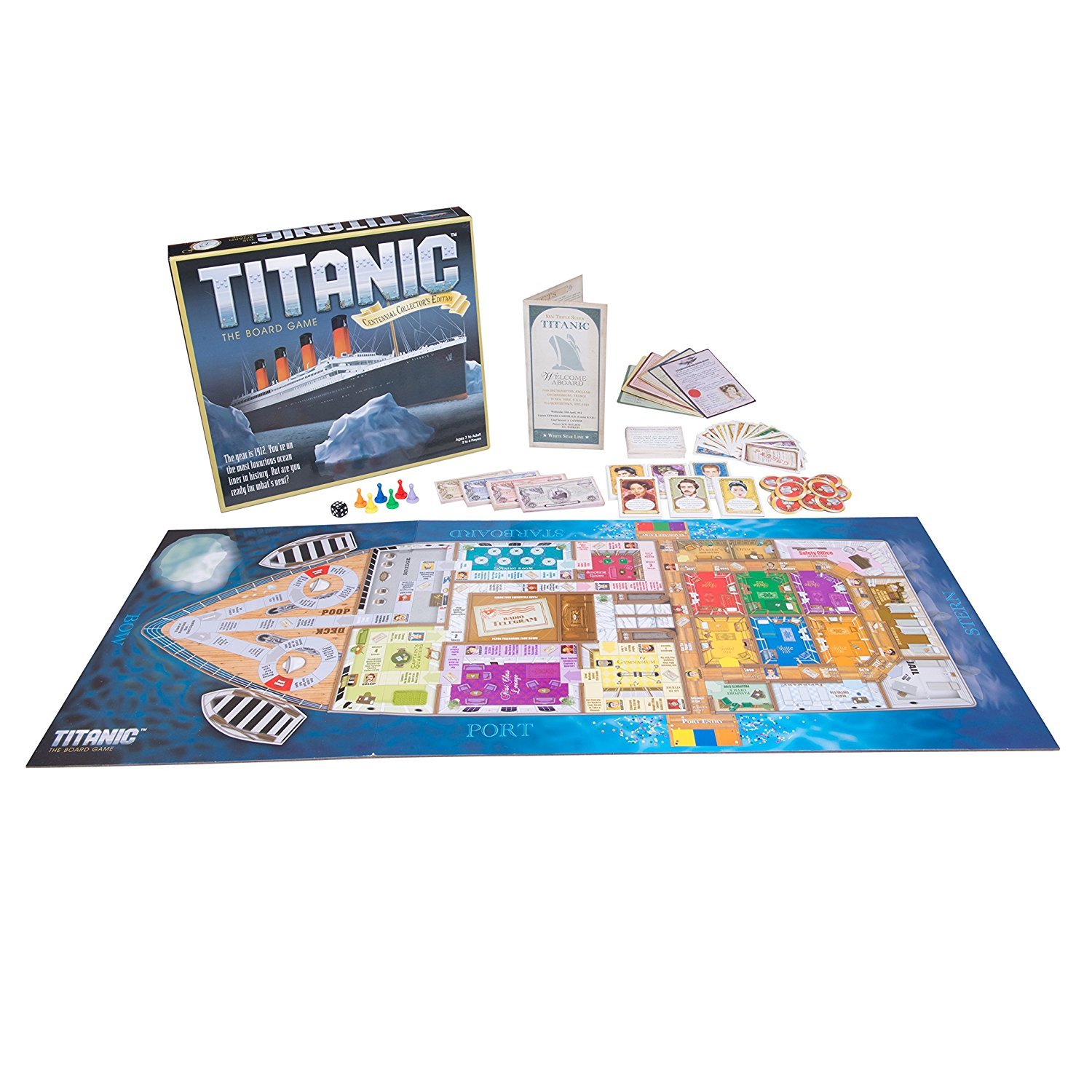 Titanic The Board Game Centennial Collector's Edition 708965019128
