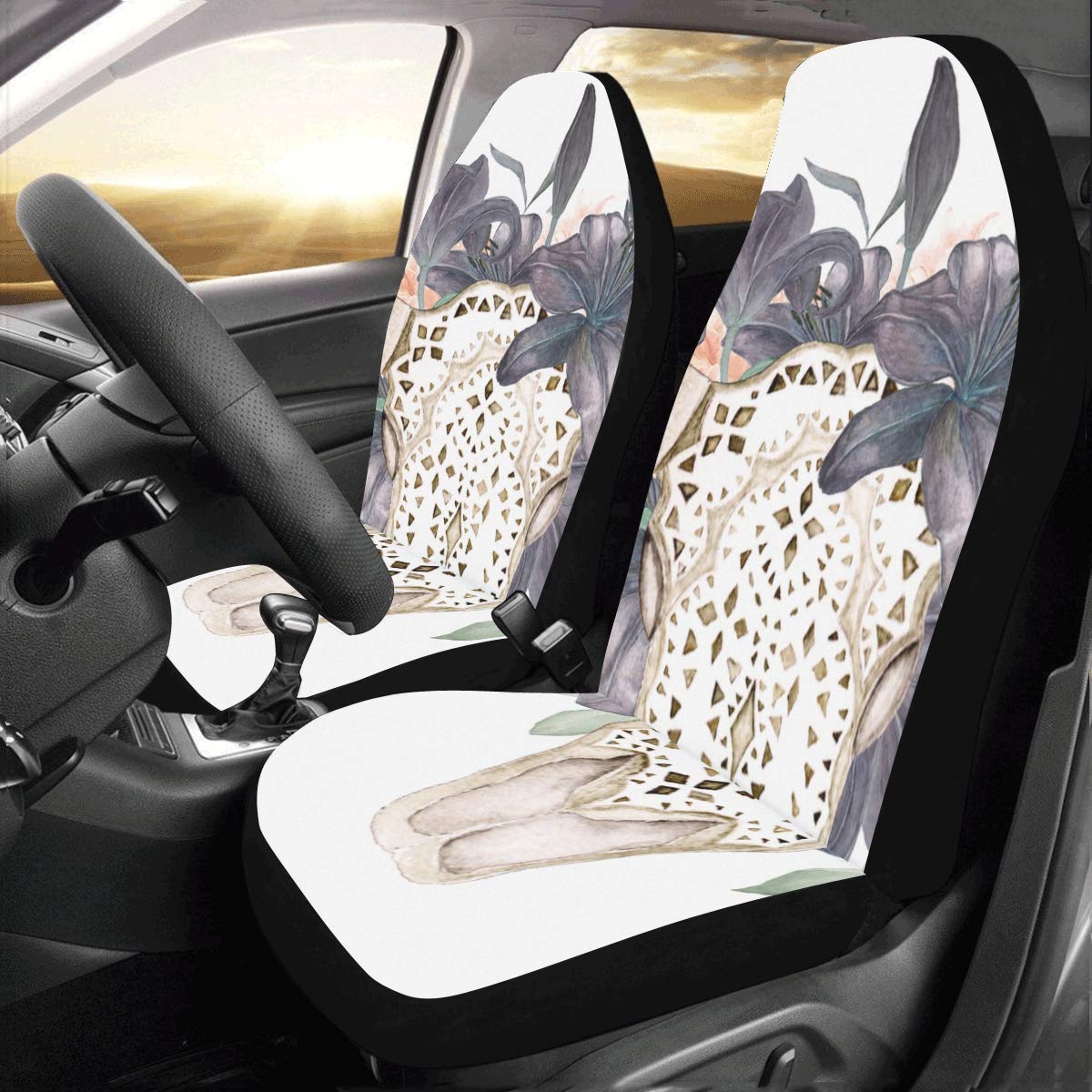 Best car seat covers with skulls