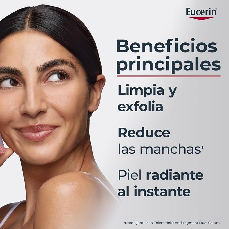 Anti-Pigment Gel Limpiador facial (400 ml), gel antimanchas para una piel de aspecto renovado y radiante al instante, exfoliante facial para reducir las manchas oscuras