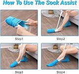Molkor Sock Aid Tool for Easy Sock Wearing - Elderly, Disabled, Pregnant view 4