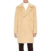 Forever 21 mens Notched Double-breasted Coat