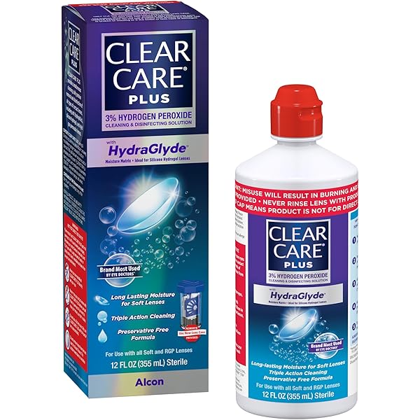 Amazon.com: Clear Care Cleaning & Disinfecting Solution Twin Pack