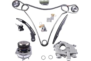 MDSAFM Timing Chain Kit with Water Pump Oil Pump for 2005-2010 Nissan Frontier, Pathfinder, Xterra 4.0L Engine 13028-ZK01C, VQ40DE - Reliable Engine Upgrade