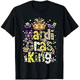 Mardi Gras King Carnival Crown New Orleans Boy Girl Kid T-Shirt