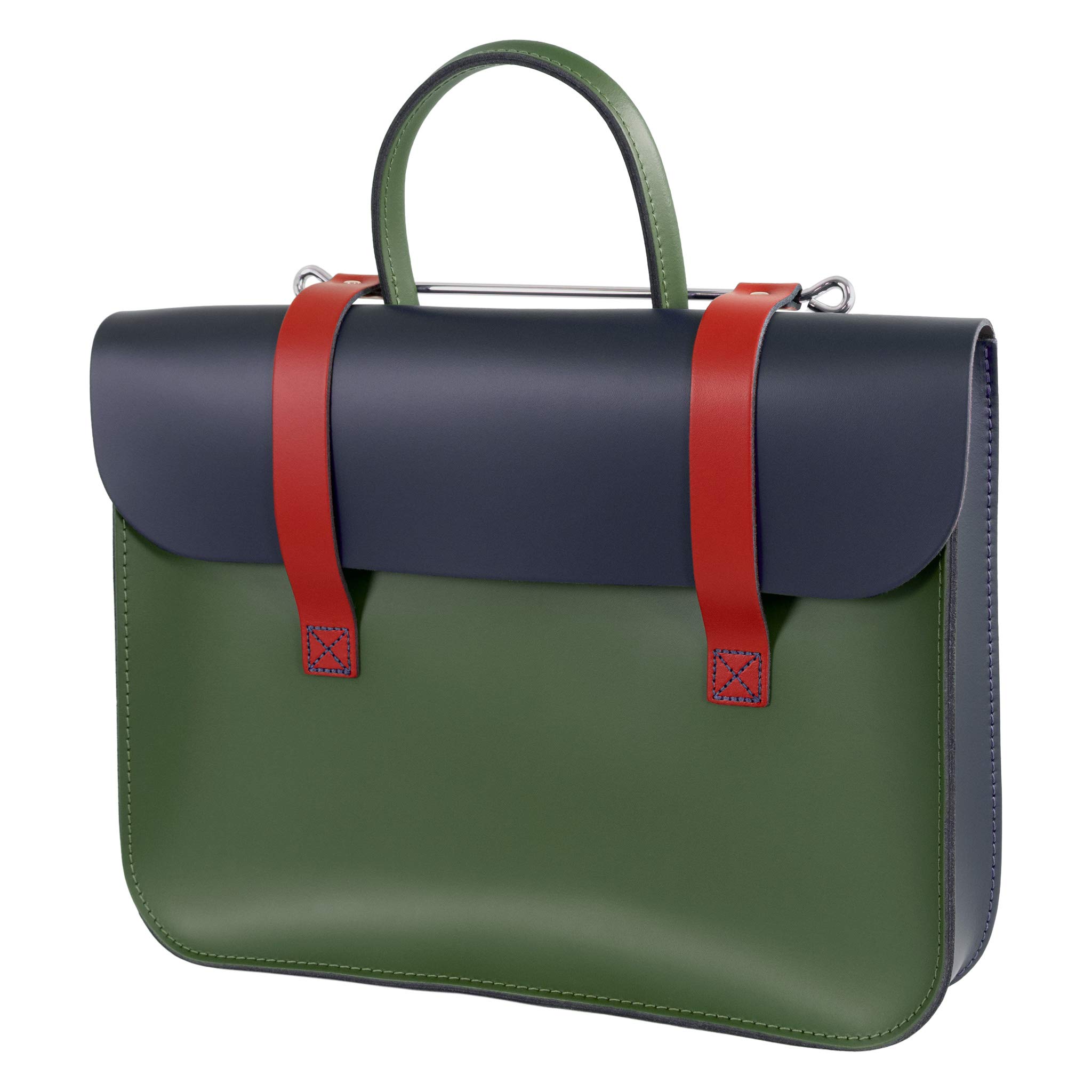 Oxford Traditional Leather MC1-MC Music Case, Assorted color โ image 1