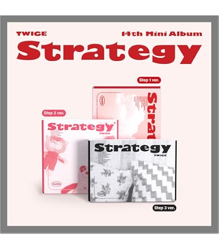 Amazon.com: TWICE Strategy [Step4 Digipack ver.] 14th Mini Album