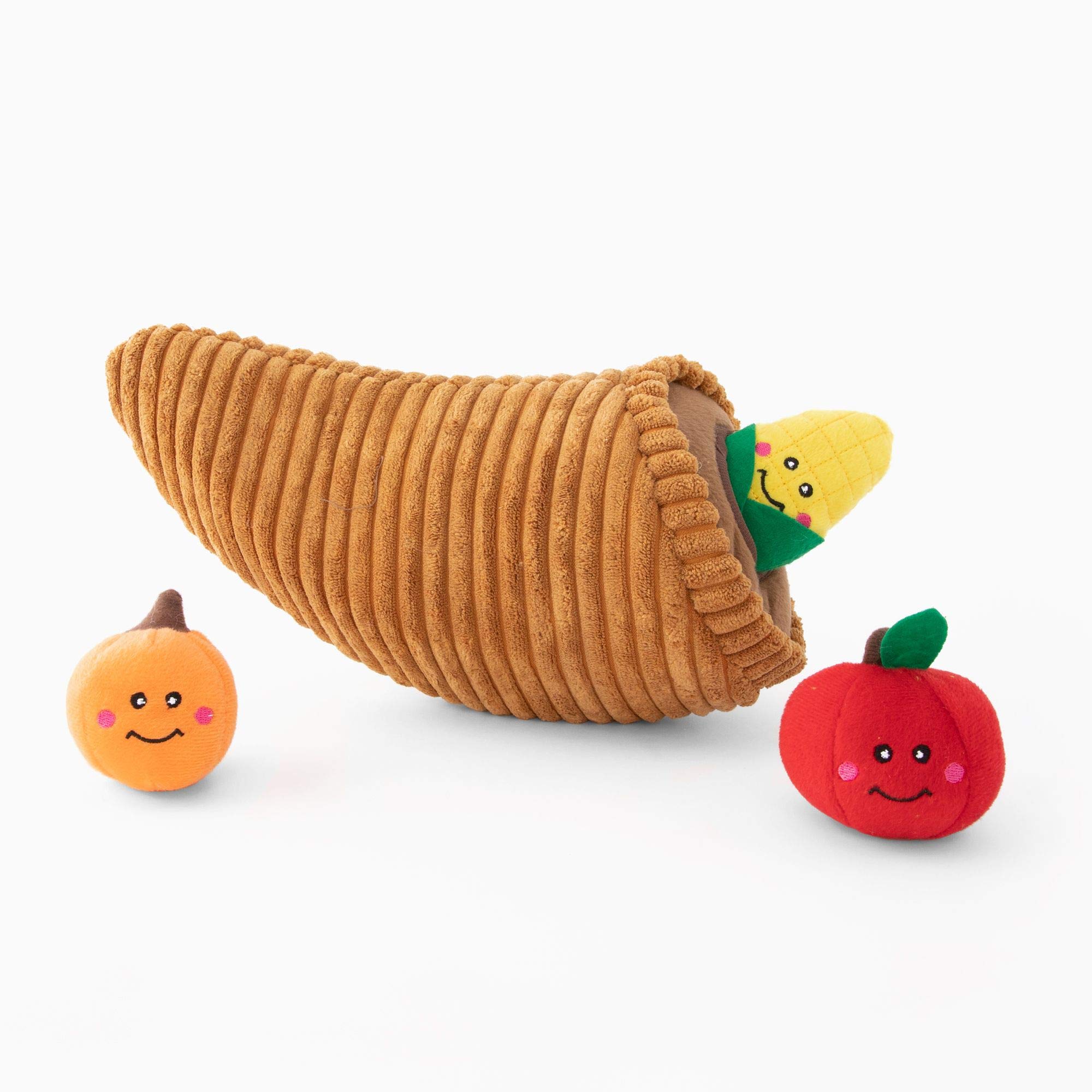 ZippyPaws Zippy Burrow - Cornucopia Dog Interactive Puzzle Toy for Dogs