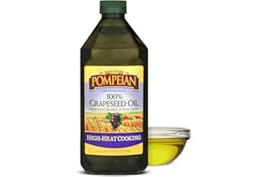 Pompeian 100% Grapeseed Oil, Light and Subtle Flavor, 68 Fl Oz
