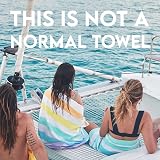 Dock & Bay Quick Dry Towel Unicorn Waves 180x200cm 100% Recycled view 5