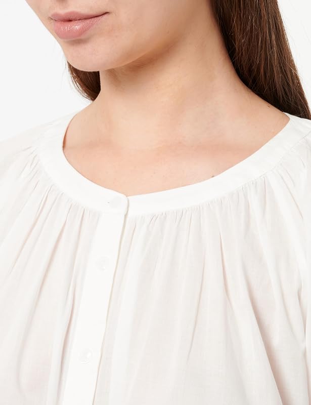 Chemisier S/S pour Femme, Blanc (Th Optique Blanc), 62 — photo 2 sur 4