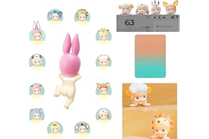 ShanweiYuan Angel Doll,Animal Series Blind Box, Little Angel car Ornament,Phone Accessory,Anniversary Series- Sunshine Doll -1 Sealed Blind Bag (A-Random)