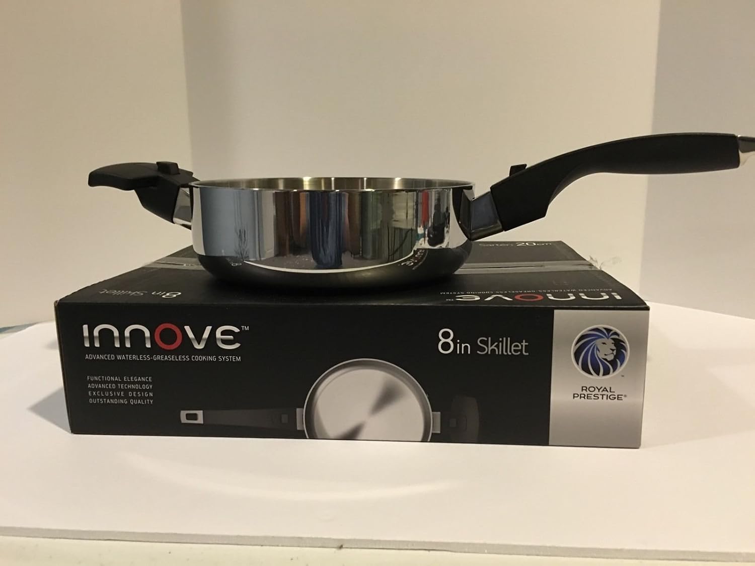 Royal Prestige Padella Gourmet In Acciaio Inox 20 3 Cm Amazon It Casa E Cucina