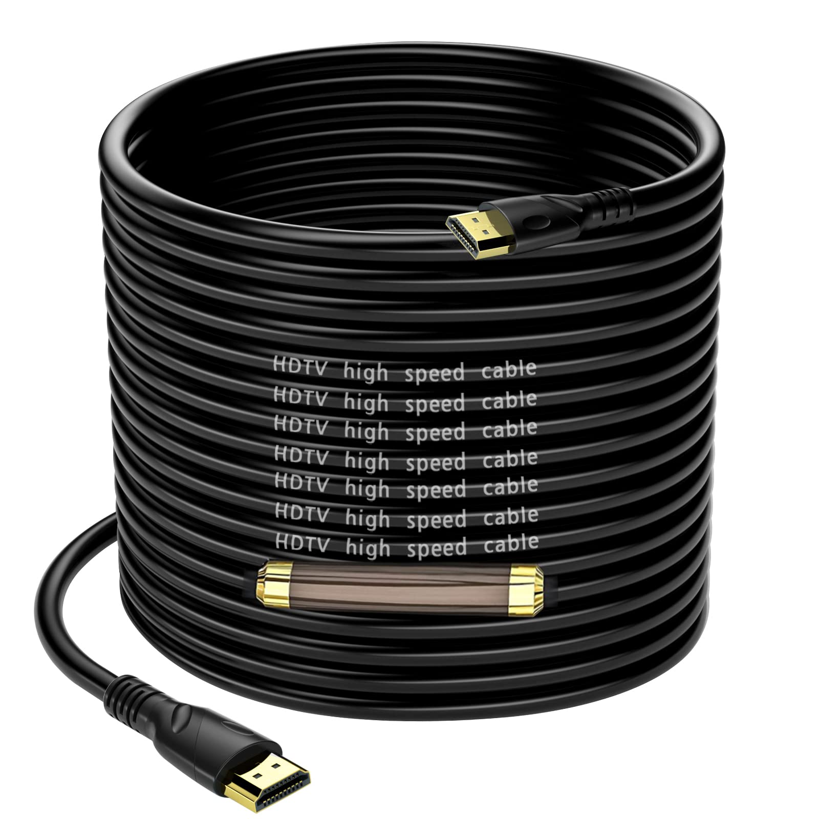 Photo 1 of Jorenca 4K HDMI Cable 85ft Ultra High Speed HDMI 2.0 Cables 18gbps Gold Plated Connector Ethernet Audio Return Video 4K 60Hz/2K 30Hz FullHD1080p 3D for Xbox Arc Laptop PS3 PS4 PS9 PC HDTV etc
