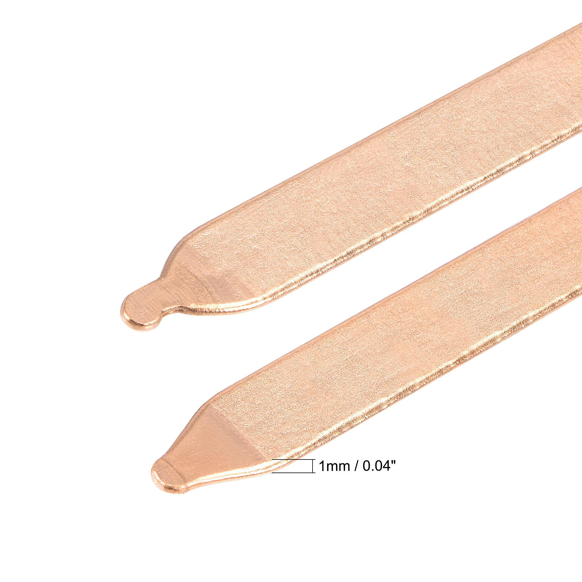 Sourcing Map Flat Copper Heatpipe Cooling Laptop CPU GPU Heatsink 150mm X 8mm X 3mm - View #8