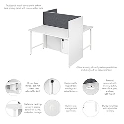 Bush Business Furniture 60-inch 2 Person Office