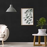 Abyssaly Wood Effect Sticky Back Vinyl Wrap 30cm x 200cm Black view 5
