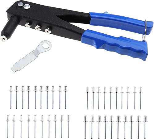 Lot De 41 Pinces A Rivets Aveugles De 2 4 A 4 8 Mm Longueur 23 5 Cm Amazon Fr Bricolage