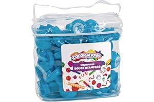 Colorations Alphabet Dough Stampers Set, Uppercase Letters – Set of 26 Letter Stamps, Fun ABC Learning Tool for Toddlers, Ideal for Classroom and Home Learning