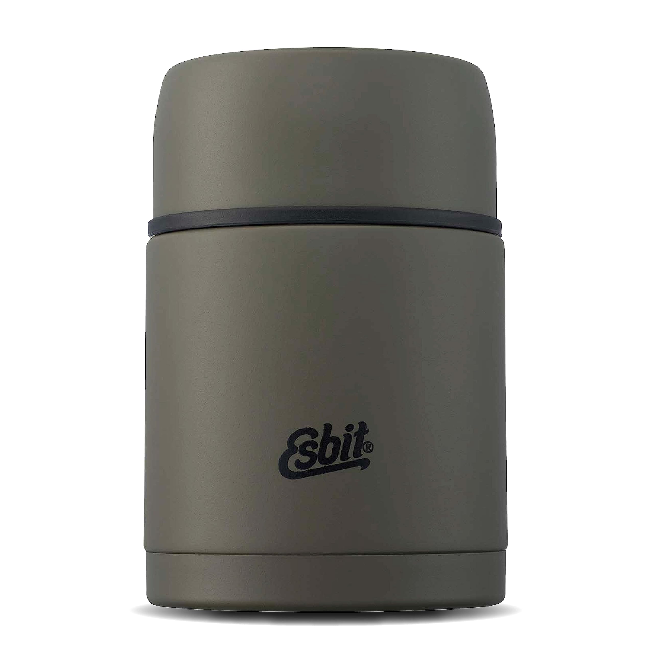 Esbit Food Jug | Stainless Steel | BPA | Black & Olive | 1L & more | Hot & Cold Food, Soup, Lunch| Travel & Work
