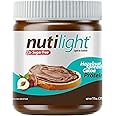 Nutilight Sugar Free Protein + Hazelnut Spread with Cocoa, Keto and Diabetic friendly, Non-GMO, Gluten and Soy Free, 11 Ounces (Pack of 6)