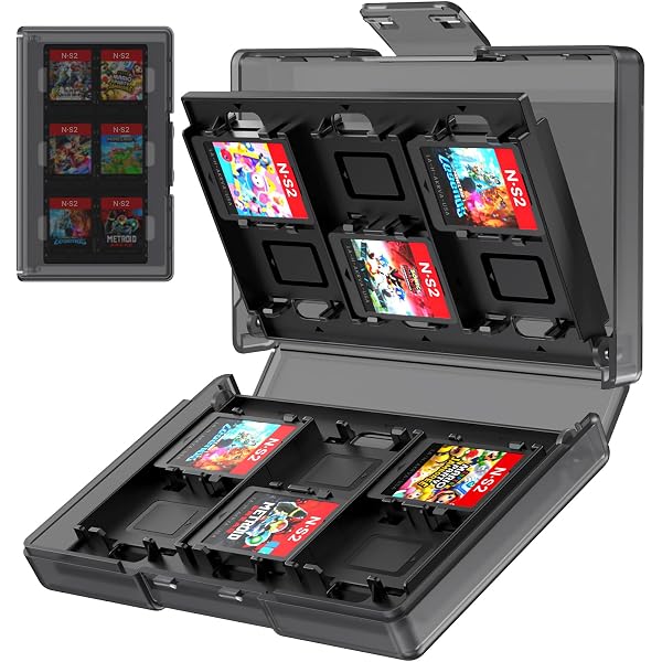 Amazon.com: Nintendo Switch Compatible Card Case 12+2 for Nintendo