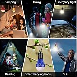 PEMOTech 5 Pcs Camping Lights LED Lantern 4 Modes Waterproof Battery Tent Light view 5