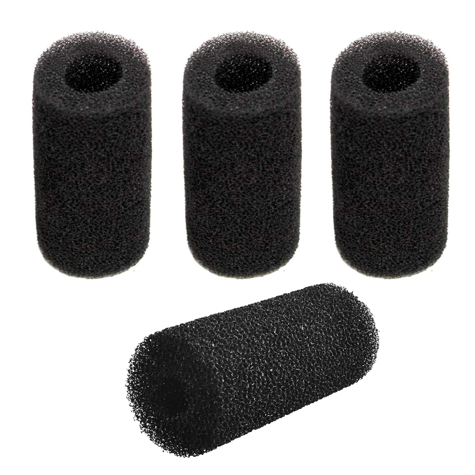 4 Pcs Aquarium Intake Filter Sponge, Fish Tank Pre-Filter Sponge Roll, Intake Sponge Foam Cover, for Prolong The Life of Your Filter Media and Protecting Against Accidental Absorption of Fish, Shrimp