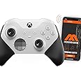 MODDEDZONE CORE Smart Anti recoil,Modded controller compatible with Xbox One & PC.Take your gaming to the next level. Controller with APP. (White)
