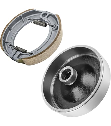 Amazon.com: Rear Brake Drum Hub for Yamaha Grizzly 350 Bruin 250