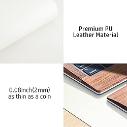 Leather Desk Pad Protector,Mouse Pad,Office Desk