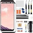 Zgxhga for Samsung Galaxy S8 Plus Screen Replacement,Replacement Screen for Galaxy S8 Plus Series 6.2 inch,Tempered Glass Replacement Kit with Repair Tools(NO OLED & Touch Digitizer)