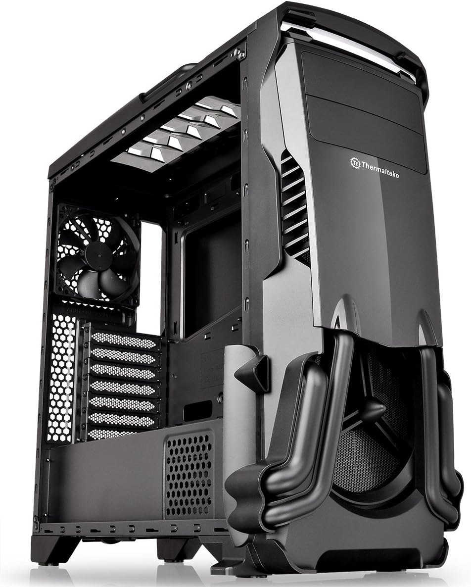 Thermaltake Versa N24 - Semitorre ATX, Color Negro: Amazon.es: Informática