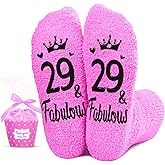 HAPPYPOP Birthday Gift Ideas for Women - Socks for 26 27 28 29 30 35 Year Olds Women