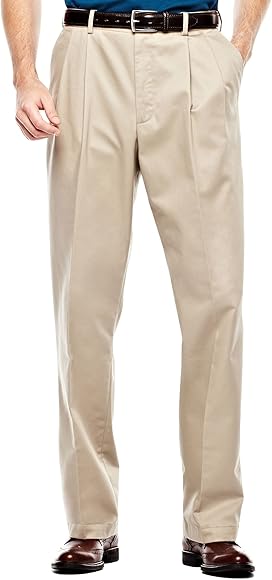 izod men's american chino pleated pant