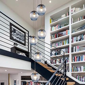 Amazon Com Long Dropping Chandelier For Duplex Building Staircase