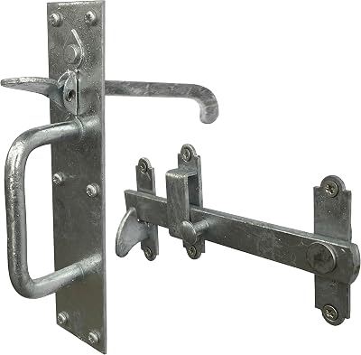 IRONTITE Suffolk Gate Latch Galvanised Heavy Duty Garden Gate Catch