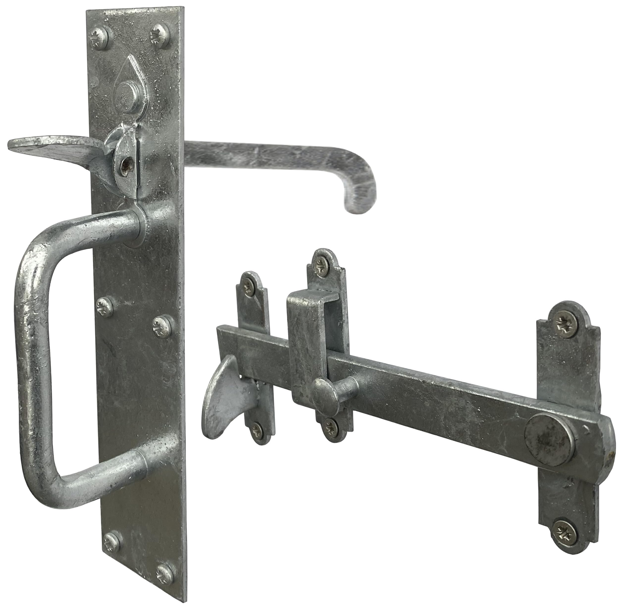 IRONTITE® Suffolk Latch Galvanised, Garden Gate Latch For Wooden Gates, Ideal Garden Gate & Door Latch For Keeping Gates Shut, Heavy Duty Garden Gate Latches (Galvanised)