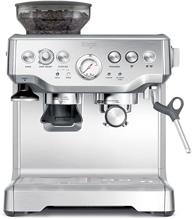 Sage Bes870uk The Barista Express Espresso Machine Silver