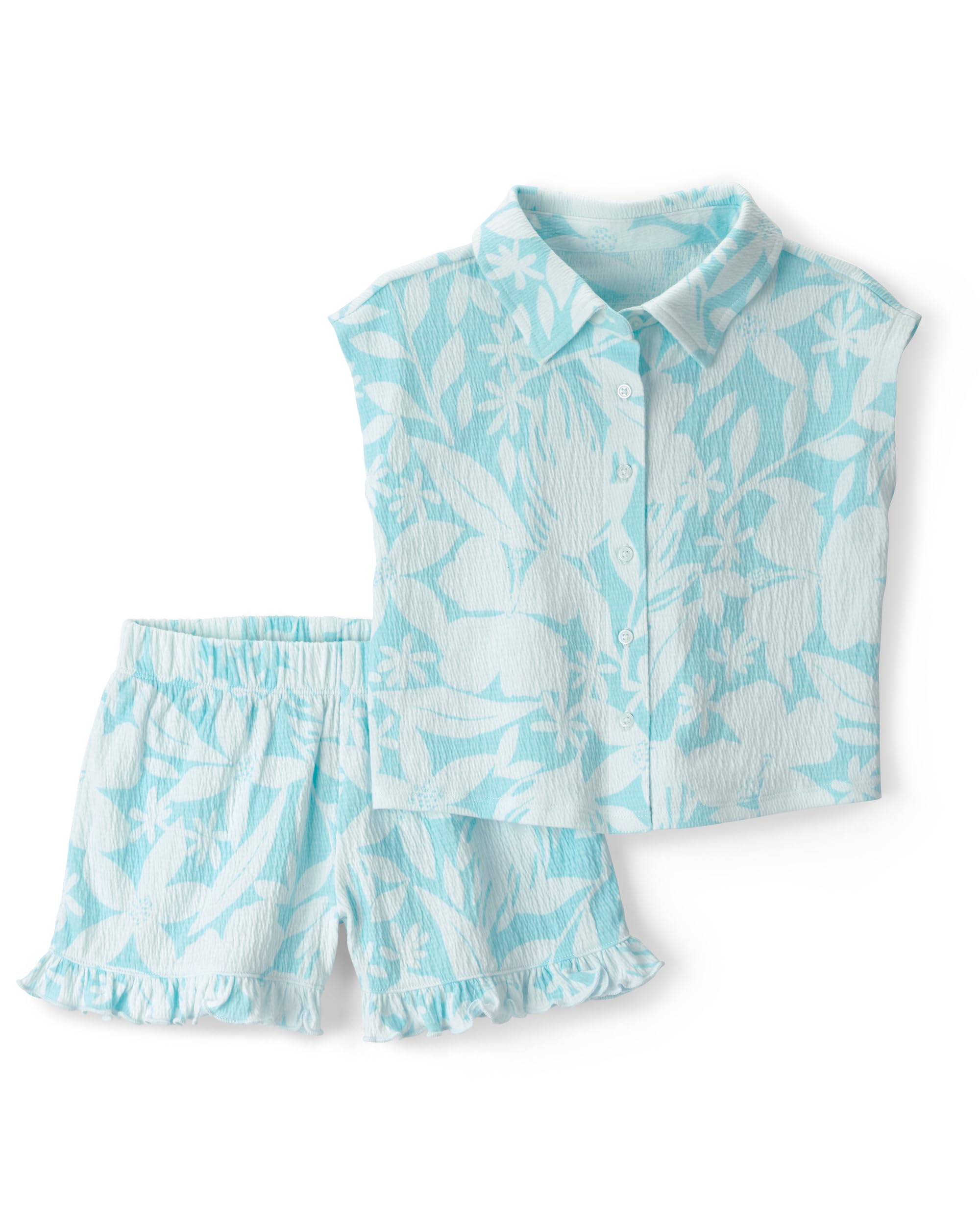 Carter’s Girl 2-Piece Set, Blue, 4