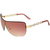Foster Grant Sofia Vergara x Women's Veronica Sunglasses Pilot, Shiny Gold, 136 mm