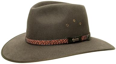 Akubra Tablelands Filzhut aus Australien Brown Olive