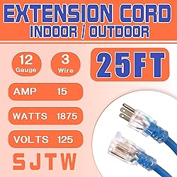 GREATIDE Outdoor Extension Cord with Lighted