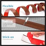 Art3d Self Adhesive Vinyl Floor Transition Strip 10 FT Cherry Laminate view 6