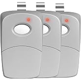 3-Pack 10 Dip Switch MultiCode Gate Opener Remote 3089 308911 300MHZ | 3-Year Warranty Compatible with 300MHZ 10 Pin 10 Digit Multi-code Gate Garage Door Opener