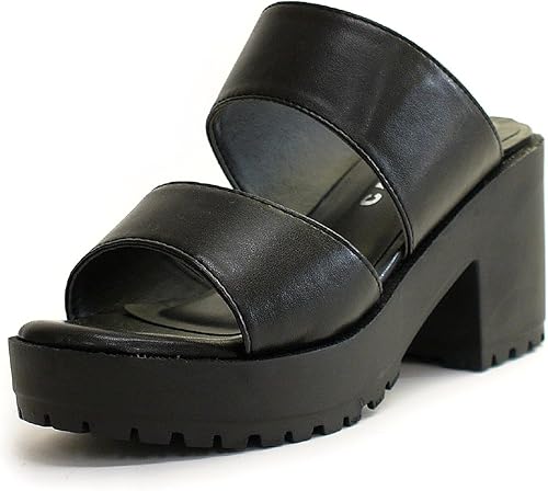 Amazon Antelope サンダル 靴 レディース 厚底 ミュール 白底 チャンキー 黒 白 甲ストラップ Antelope シューズ バッグ